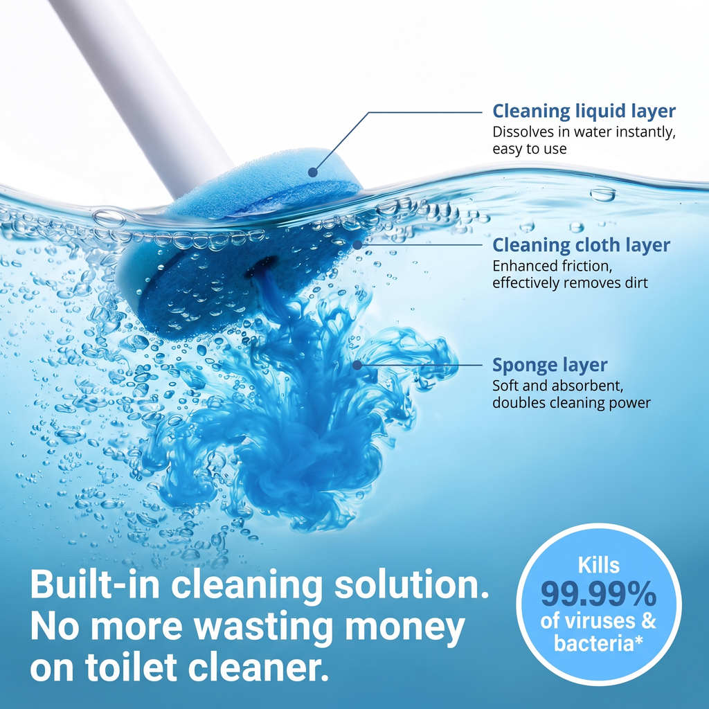 EZ Toilet Scrubber™ QuickClean Refills