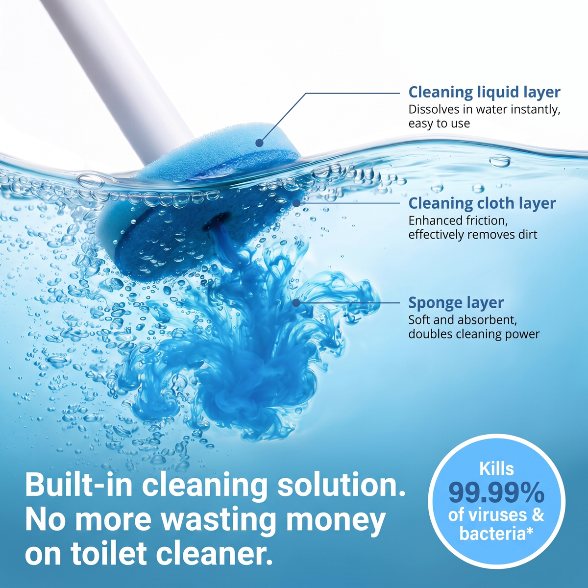 EZ Toilet Scrubber™ QuickClean Refills